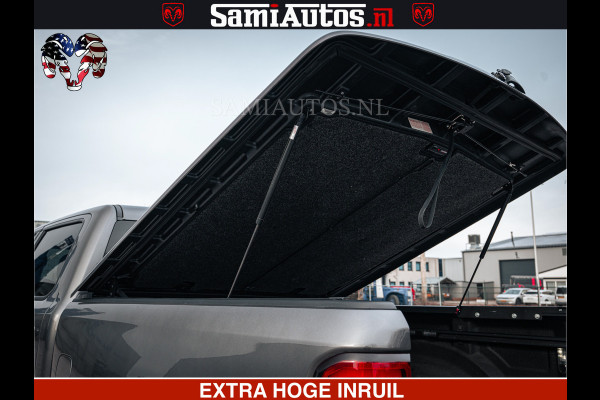 Dodge Ram 1500 LIMITED SPORT | 5.7 V8 HEMI 402PK | MEEST VOLLE LIMITED | PRACHTIGE KLEUR GRANITE CRYSTAL PEARL | CREW CAB | DUBBELE CABINE DC 5 PERSOONS | CREW CAB 5 PERSOONS | DUBBELE CABINE DC | MEEST ROYALE EN COMFORTABELE BEDRIJFSAUTO | HEAD-UP | LUCHTVERING | RONDOM CAMERA | MWK KLEP | PANORAMA DAK |