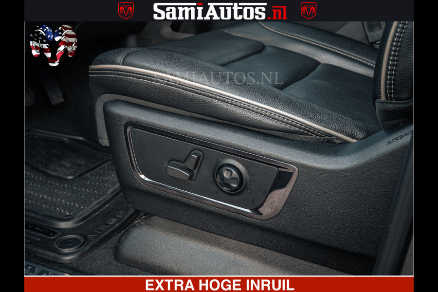 Dodge Ram 1500 LIMITED SPORT | 5.7 V8 HEMI 402PK | MEEST VOLLE LIMITED | PRACHTIGE KLEUR GRANITE CRYSTAL PEARL | CREW CAB | DUBBELE CABINE DC 5 PERSOONS | CREW CAB 5 PERSOONS | DUBBELE CABINE DC | MEEST ROYALE EN COMFORTABELE BEDRIJFSAUTO | HEAD-UP | LUCHTVERING | RONDOM CAMERA | MWK KLEP | PANORAMA DAK |