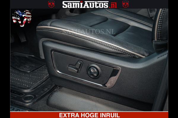 Dodge Ram 1500 LIMITED SPORT | 5.7 V8 HEMI 402PK | MEEST VOLLE LIMITED | PRACHTIGE KLEUR GRANITE CRYSTAL PEARL | CREW CAB | DUBBELE CABINE DC 5 PERSOONS | CREW CAB 5 PERSOONS | DUBBELE CABINE DC | MEEST ROYALE EN COMFORTABELE BEDRIJFSAUTO | HEAD-UP | LUCHTVERING | RONDOM CAMERA | MWK KLEP | PANORAMA DAK |