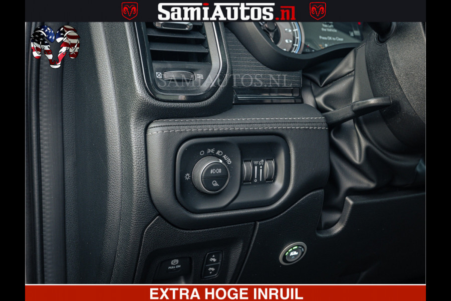 Dodge Ram 1500 LIMITED SPORT | 5.7 V8 HEMI 402PK | MEEST VOLLE LIMITED | PRACHTIGE KLEUR GRANITE CRYSTAL PEARL | CREW CAB | DUBBELE CABINE DC 5 PERSOONS | CREW CAB 5 PERSOONS | DUBBELE CABINE DC | MEEST ROYALE EN COMFORTABELE BEDRIJFSAUTO | HEAD-UP | LUCHTVERING | RONDOM CAMERA | MWK KLEP | PANORAMA DAK |