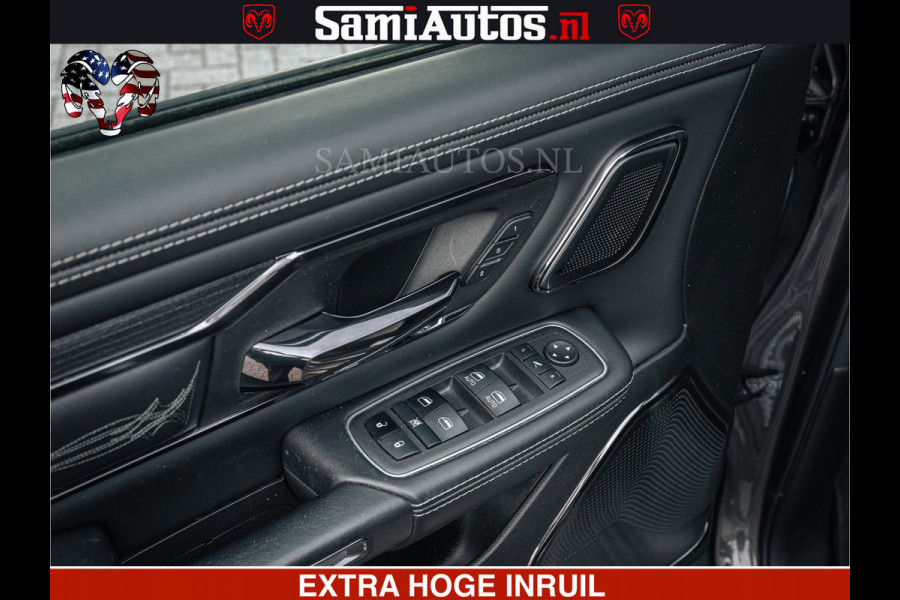 Dodge Ram 1500 LIMITED SPORT | 5.7 V8 HEMI 402PK | MEEST VOLLE LIMITED | PRACHTIGE KLEUR GRANITE CRYSTAL PEARL | CREW CAB | DUBBELE CABINE DC 5 PERSOONS | CREW CAB 5 PERSOONS | DUBBELE CABINE DC | MEEST ROYALE EN COMFORTABELE BEDRIJFSAUTO | HEAD-UP | LUCHTVERING | RONDOM CAMERA | MWK KLEP | PANORAMA DAK |