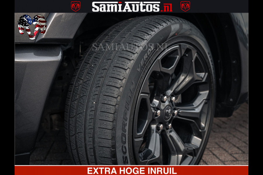 Dodge Ram 1500 LIMITED SPORT | 5.7 V8 HEMI 402PK | MEEST VOLLE LIMITED | PRACHTIGE KLEUR GRANITE CRYSTAL PEARL | CREW CAB | DUBBELE CABINE DC 5 PERSOONS | CREW CAB 5 PERSOONS | DUBBELE CABINE DC | MEEST ROYALE EN COMFORTABELE BEDRIJFSAUTO | HEAD-UP | LUCHTVERING | RONDOM CAMERA | MWK KLEP | PANORAMA DAK |