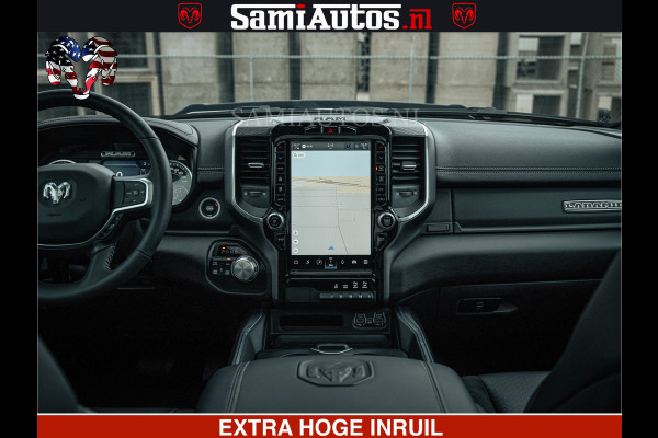 Dodge Ram V8 5.7 402PK | LARAMIE SPORT | Krachtige Hemi | Panorama Dak | 12' Scherm | LPG | Comfortabele Dubbele Cabine met Royale 5 Zitplaatsen | NIEUW EN BPM vrij | Nu Leverbaar uit Voorraad | Nr 2529 - 1277 |