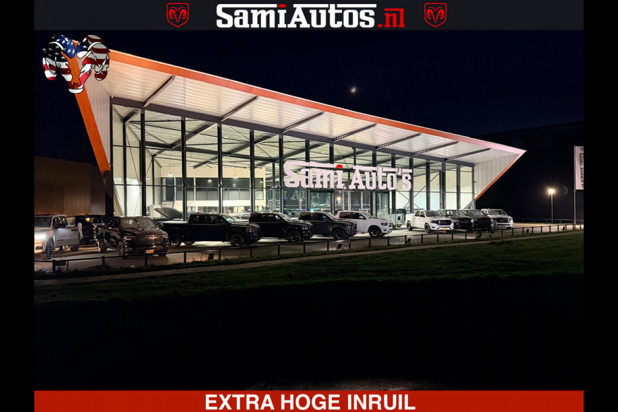 Dodge Ram V8 5.7 402PK | LARAMIE SPORT | Krachtige Hemi | Panorama Dak | 12' Scherm | LPG | Comfortabele Dubbele Cabine met Royale 5 Zitplaatsen | NIEUW EN BPM vrij | Nu Leverbaar uit Voorraad | Nr 2529 - 1277 |