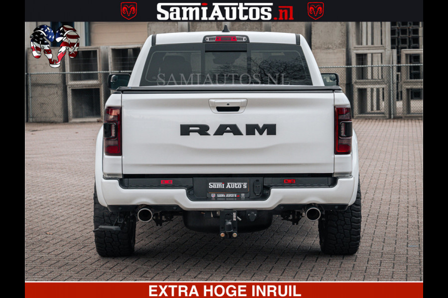 Dodge Ram V8 5.7 402PK | LARAMIE SPORT | Krachtige Hemi | Panorama Dak | 12' Scherm | LPG | Comfortabele Dubbele Cabine met Royale 5 Zitplaatsen | NIEUW EN BPM vrij | Nu Leverbaar uit Voorraad | Nr 2529 - 1277 |