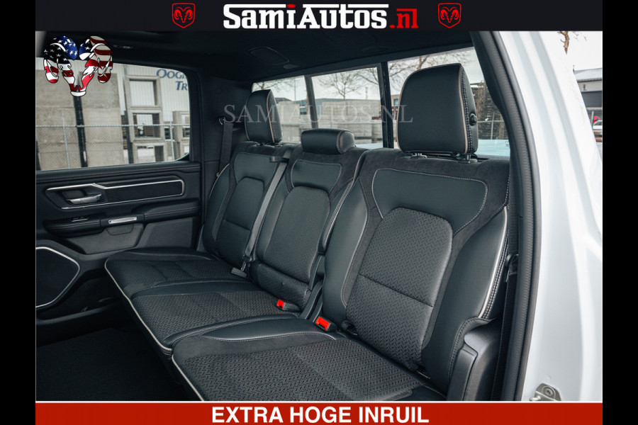 Dodge Ram V8 5.7 402PK | LARAMIE SPORT | Krachtige Hemi | Panorama Dak | 12' Scherm | LPG | Comfortabele Dubbele Cabine met Royale 5 Zitplaatsen | NIEUW EN BPM vrij | Nu Leverbaar uit Voorraad | Nr 2529 - 1277 |