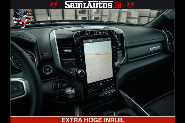 Dodge Ram V8 5.7 402PK | LARAMIE SPORT | Krachtige Hemi | Panorama Dak | 12' Scherm | LPG | Comfortabele Dubbele Cabine met Royale 5 Zitplaatsen | NIEUW EN BPM vrij | Nu Leverbaar uit Voorraad | Nr 2529 - 1277 |