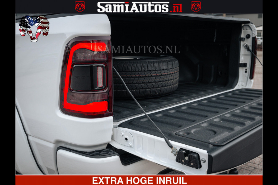 Dodge Ram V8 5.7 402PK | LARAMIE SPORT | Krachtige Hemi | Panorama Dak | 12' Scherm | LPG | Comfortabele Dubbele Cabine met Royale 5 Zitplaatsen | NIEUW EN BPM vrij | Nu Leverbaar uit Voorraad | Nr 2529 - 1277 |