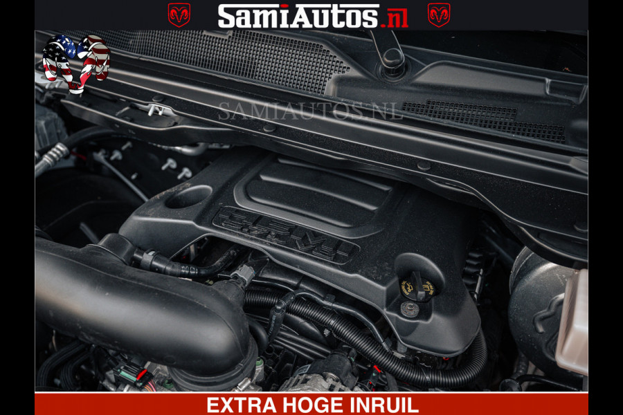 Dodge Ram V8 5.7 402PK | LARAMIE SPORT | Krachtige Hemi | Panorama Dak | 12' Scherm | LPG | Comfortabele Dubbele Cabine met Royale 5 Zitplaatsen | NIEUW EN BPM vrij | Nu Leverbaar uit Voorraad | Nr 2529 - 1277 |