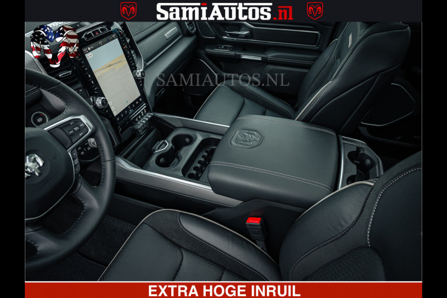 Dodge Ram V8 5.7 402PK | LARAMIE SPORT | Krachtige Hemi | Panorama Dak | 12' Scherm | LPG | Comfortabele Dubbele Cabine met Royale 5 Zitplaatsen | NIEUW EN BPM vrij | Nu Leverbaar uit Voorraad | Nr 2529 - 1277 |