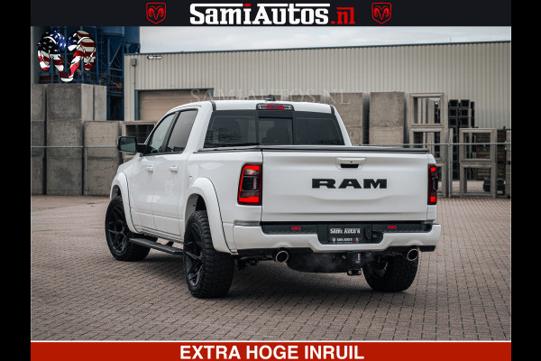 Dodge Ram V8 5.7 402PK | LARAMIE SPORT | Krachtige Hemi | Panorama Dak | 12' Scherm | LPG | Comfortabele Dubbele Cabine met Royale 5 Zitplaatsen | NIEUW EN BPM vrij | Nu Leverbaar uit Voorraad | Nr 2529 - 1277 |