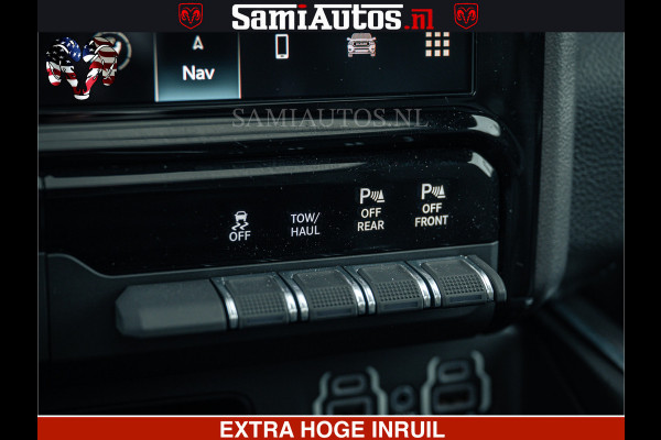 Dodge Ram V8 5.7 402PK | LARAMIE SPORT | Krachtige Hemi | Panorama Dak | 12' Scherm | LPG | Comfortabele Dubbele Cabine met Royale 5 Zitplaatsen | NIEUW EN BPM vrij | Nu Leverbaar uit Voorraad | Nr 2529 - 1277 |