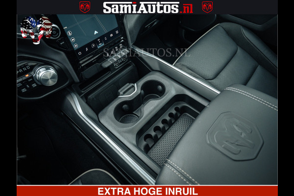 Dodge Ram V8 5.7 402PK | LARAMIE SPORT | Krachtige Hemi | Panorama Dak | 12' Scherm | LPG | Comfortabele Dubbele Cabine met Royale 5 Zitplaatsen | NIEUW EN BPM vrij | Nu Leverbaar uit Voorraad | Nr 2529 - 1277 |