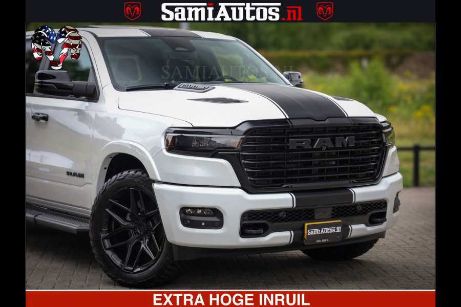 Dodge Ram 1500 PREMIUM | Full Option | De Meest Luxe Pick-Up in zijn Klasse | Comfortabele Dubbele Cabine met Royale 5 Zitplaatsen | BPM vrij | Nu Leverbaar uit Voorraad | Voorraad Nr 2230 - 8765