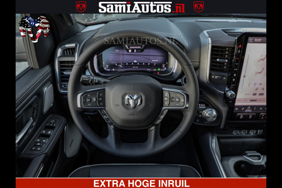 Dodge Ram 1500 PREMIUM | Full Option | De Meest Luxe Pick-Up in zijn Klasse | Comfortabele Dubbele Cabine met Royale 5 Zitplaatsen | BPM vrij | Nu Leverbaar uit Voorraad | Voorraad Nr 2230 - 8765