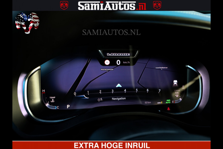 Dodge Ram 1500 PREMIUM | Full Option | De Meest Luxe Pick-Up in zijn Klasse | Comfortabele Dubbele Cabine met Royale 5 Zitplaatsen | BPM vrij | Nu Leverbaar uit Voorraad | Voorraad Nr 2230 - 8765