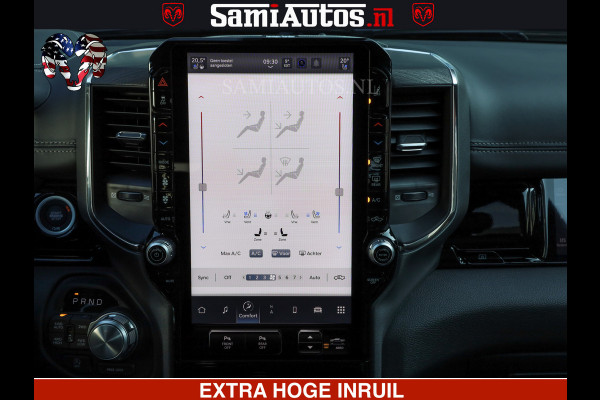 Dodge Ram 1500 PREMIUM | Full Option | De Meest Luxe Pick-Up in zijn Klasse | Comfortabele Dubbele Cabine met Royale 5 Zitplaatsen | BPM vrij | Nu Leverbaar uit Voorraad | Voorraad Nr 2230 - 8765