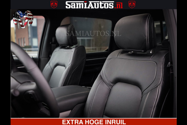 Dodge Ram SPORT | 5.7 V8 4x4 HEMI | PANORAMA DAK | GROOTSCHEM 12 INCH | LPG | Patriot Blue CREW CAB | DUBBELE CABINE | 5 PERSOONS | DC | VOORRAAD NR 2560 - 3327