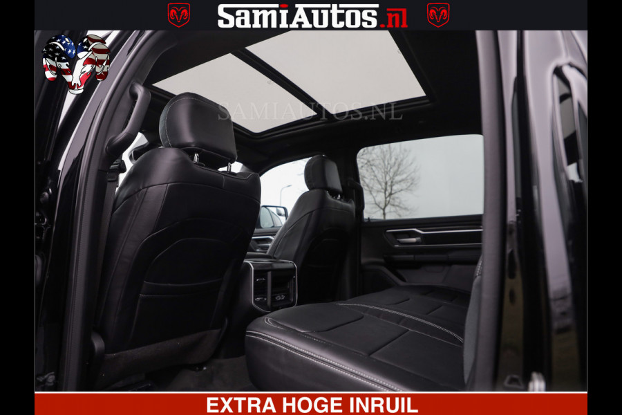 Dodge Ram SPORT | 5.7 V8 4x4 HEMI | PANORAMA DAK | GROOTSCHEM 12 INCH | LPG | Patriot Blue CREW CAB | DUBBELE CABINE | 5 PERSOONS | DC | VOORRAAD NR 2560 - 3327