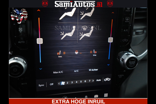 Dodge Ram SPORT | 5.7 V8 4x4 HEMI | PANORAMA DAK | GROOTSCHEM 12 INCH | LPG | Patriot Blue CREW CAB | DUBBELE CABINE | 5 PERSOONS | DC | VOORRAAD NR 2560 - 3327