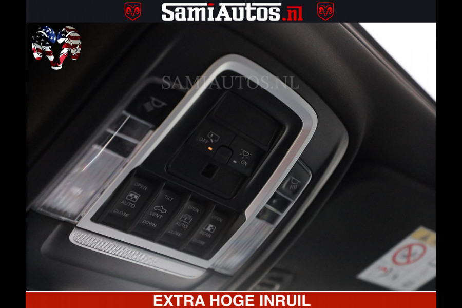 Dodge Ram SPORT | 5.7 V8 4x4 HEMI | PANORAMA DAK | GROOTSCHEM 12 INCH | LPG | Patriot Blue CREW CAB | DUBBELE CABINE | 5 PERSOONS | DC | VOORRAAD NR 2560 - 3327