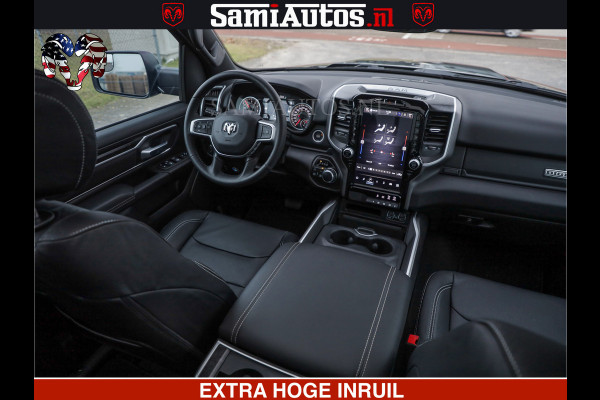 Dodge Ram SPORT | 5.7 V8 4x4 HEMI | PANORAMA DAK | GROOTSCHEM 12 INCH | LPG | Patriot Blue CREW CAB | DUBBELE CABINE | 5 PERSOONS | DC | VOORRAAD NR 2560 - 3327