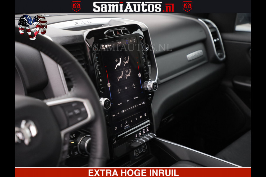 Dodge Ram SPORT | 5.7 V8 4x4 HEMI | PANORAMA DAK | GROOTSCHEM 12 INCH | LPG | Patriot Blue CREW CAB | DUBBELE CABINE | 5 PERSOONS | DC | VOORRAAD NR 2560 - 3327