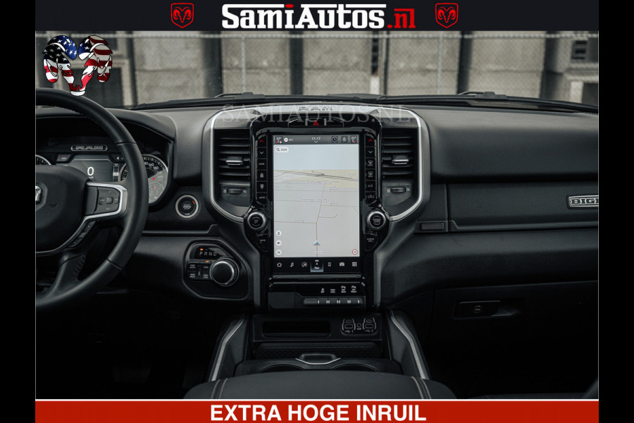 Dodge Ram SPORT | 5.7 V8 4x4 HEMI | PANORAMA DAK | GROOTSCHEM 12 INCH | LPG | Patriot Blue CREW CAB | DUBBELE CABINE | 5 PERSOONS | DC | VOORRAAD NR 2555 - 3325