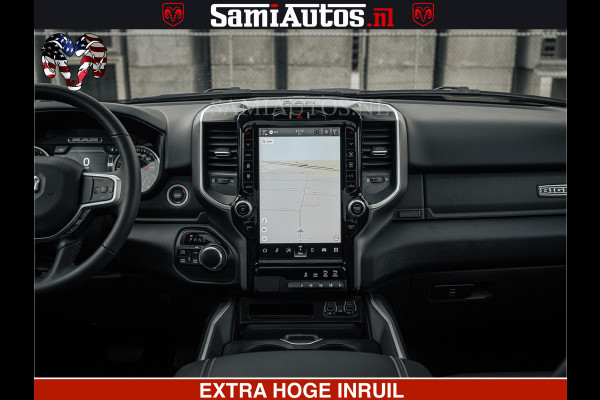Dodge Ram SPORT | 5.7 V8 4x4 HEMI | PANORAMA DAK | GROOTSCHEM 12 INCH | LPG | Patriot Blue CREW CAB | DUBBELE CABINE | 5 PERSOONS | DC | VOORRAAD NR 2555 - 3325