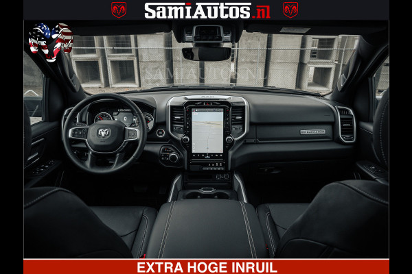 Dodge Ram SPORT | 5.7 V8 4x4 HEMI | PANORAMA DAK | GROOTSCHEM 12 INCH | LPG | Patriot Blue CREW CAB | DUBBELE CABINE | 5 PERSOONS | DC | VOORRAAD NR 2555 - 3325
