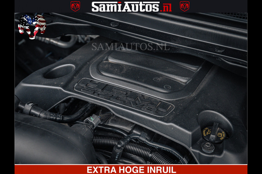 Dodge Ram SPORT | 5.7 V8 4x4 HEMI | PANORAMA DAK | GROOTSCHEM 12 INCH | LPG | Patriot Blue CREW CAB | DUBBELE CABINE | 5 PERSOONS | DC | VOORRAAD NR 2555 - 3325