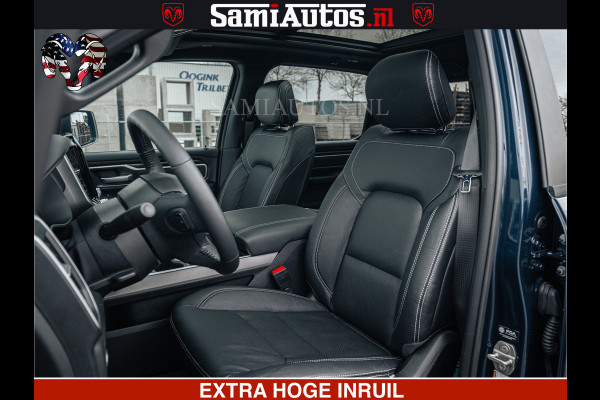 Dodge Ram SPORT | 5.7 V8 4x4 HEMI | PANORAMA DAK | GROOTSCHEM 12 INCH | LPG | Patriot Blue CREW CAB | DUBBELE CABINE | 5 PERSOONS | DC | VOORRAAD NR 2555 - 3325