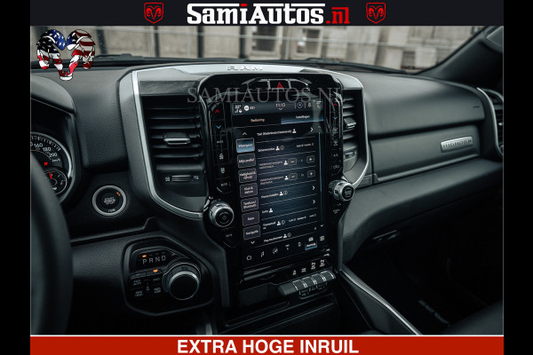 Dodge Ram SPORT | 5.7 V8 4x4 HEMI | PANORAMA DAK | GROOTSCHEM 12 INCH | LPG | Patriot Blue CREW CAB | DUBBELE CABINE | 5 PERSOONS | DC | VOORRAAD NR 2555 - 3325