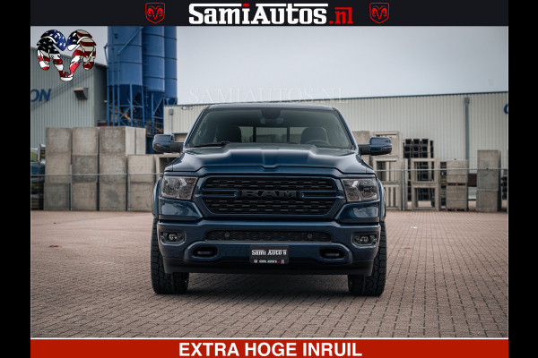 Dodge Ram SPORT | 5.7 V8 4x4 HEMI | PANORAMA DAK | GROOTSCHEM 12 INCH | LPG | Patriot Blue CREW CAB | DUBBELE CABINE | 5 PERSOONS | DC | VOORRAAD NR 2555 - 3325