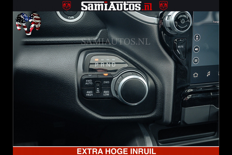 Dodge Ram SPORT | 5.7 V8 4x4 HEMI | PANORAMA DAK | GROOTSCHEM 12 INCH | LPG | Patriot Blue CREW CAB | DUBBELE CABINE | 5 PERSOONS | DC | VOORRAAD NR 2555 - 3325