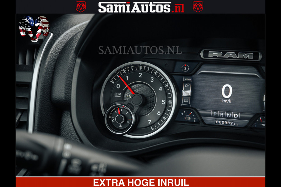 Dodge Ram SPORT | 5.7 V8 4x4 HEMI | PANORAMA DAK | GROOTSCHEM 12 INCH | LPG | Patriot Blue CREW CAB | DUBBELE CABINE | 5 PERSOONS | DC | VOORRAAD NR 2555 - 3325
