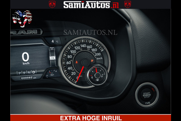 Dodge Ram SPORT | 5.7 V8 4x4 HEMI | PANORAMA DAK | GROOTSCHEM 12 INCH | LPG | Patriot Blue CREW CAB | DUBBELE CABINE | 5 PERSOONS | DC | VOORRAAD NR 2555 - 3325