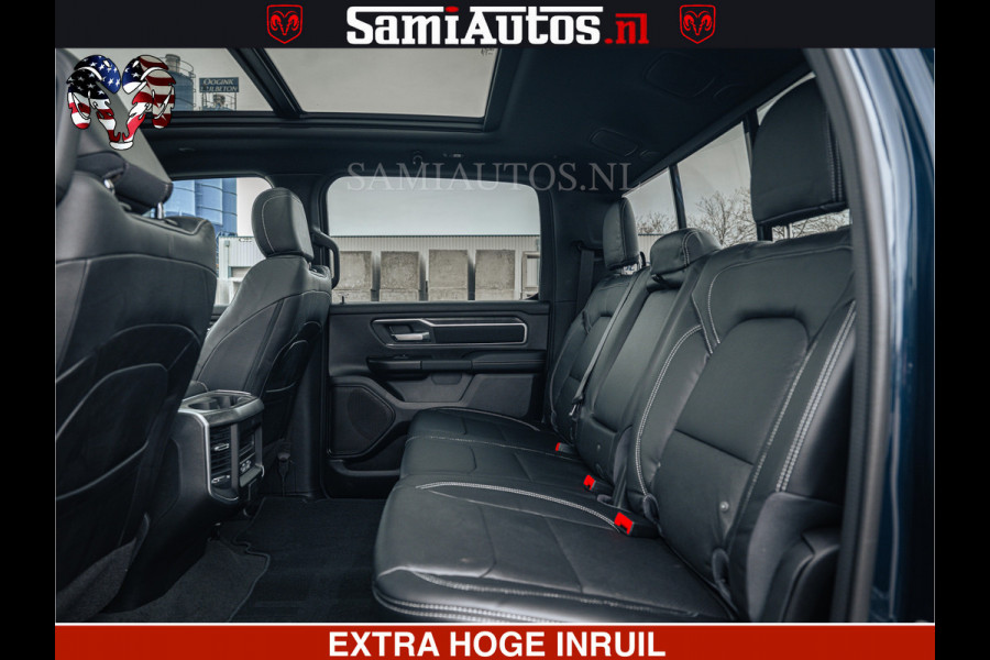 Dodge Ram SPORT | 5.7 V8 4x4 HEMI | PANORAMA DAK | GROOTSCHEM 12 INCH | LPG | Patriot Blue CREW CAB | DUBBELE CABINE | 5 PERSOONS | DC | VOORRAAD NR 2555 - 3325