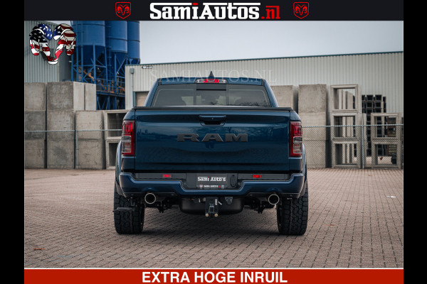 Dodge Ram SPORT | 5.7 V8 4x4 HEMI | PANORAMA DAK | GROOTSCHEM 12 INCH | LPG | Patriot Blue CREW CAB | DUBBELE CABINE | 5 PERSOONS | DC | VOORRAAD NR 2555 - 3325