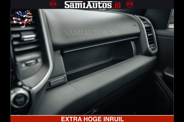 Dodge Ram SPORT | 5.7 V8 4x4 HEMI | PANORAMA DAK | GROOTSCHEM 12 INCH | LPG | Patriot Blue CREW CAB | DUBBELE CABINE | 5 PERSOONS | DC | VOORRAAD NR 2555 - 3325