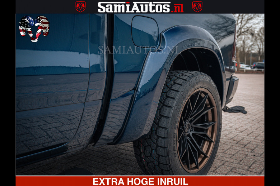 Dodge Ram SPORT | 5.7 V8 4x4 HEMI | PANORAMA DAK | GROOTSCHEM 12 INCH | LPG | Patriot Blue CREW CAB | DUBBELE CABINE | 5 PERSOONS | DC | VOORRAAD NR 2555 - 3325