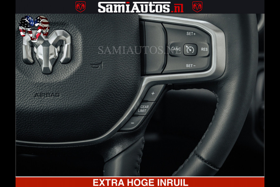 Dodge Ram SPORT | 5.7 V8 4x4 HEMI | PANORAMA DAK | GROOTSCHEM 12 INCH | LPG | Patriot Blue CREW CAB | DUBBELE CABINE | 5 PERSOONS | DC | VOORRAAD NR 2555 - 3325