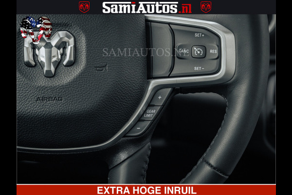 Dodge Ram SPORT | 5.7 V8 4x4 HEMI | PANORAMA DAK | GROOTSCHEM 12 INCH | LPG | Patriot Blue CREW CAB | DUBBELE CABINE | 5 PERSOONS | DC | VOORRAAD NR 2555 - 3325