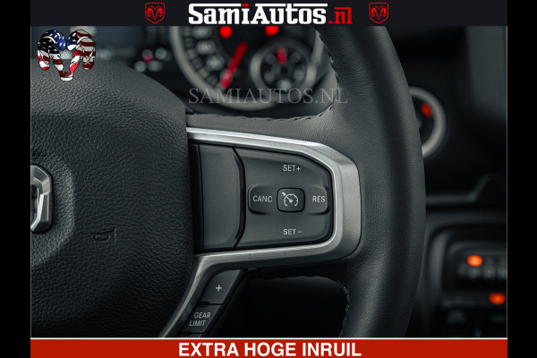 Dodge Ram SPORT | 5.7 V8 4x4 HEMI | PANORAMA DAK | GROOTSCHEM 12 INCH | LPG | Patriot Blue CREW CAB | DUBBELE CABINE | 5 PERSOONS | DC | VOORRAAD NR 2555 - 3325
