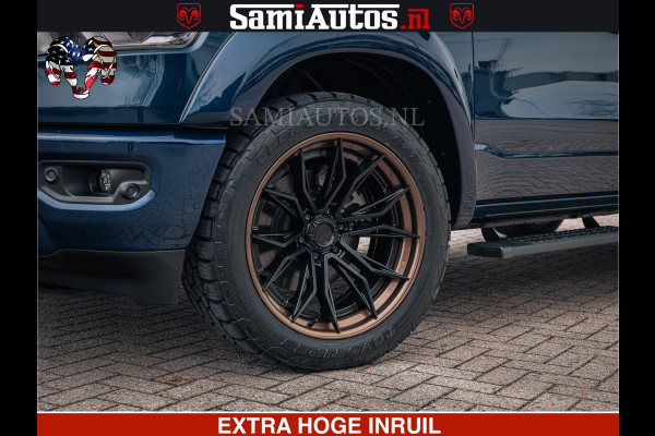Dodge Ram SPORT | 5.7 V8 4x4 HEMI | PANORAMA DAK | GROOTSCHEM 12 INCH | LPG | Patriot Blue CREW CAB | DUBBELE CABINE | 5 PERSOONS | DC | VOORRAAD NR 2555 - 3325