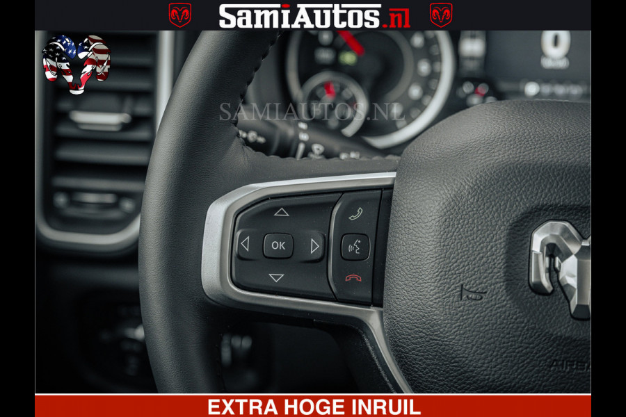 Dodge Ram SPORT | 5.7 V8 4x4 HEMI | PANORAMA DAK | GROOTSCHEM 12 INCH | LPG | Patriot Blue CREW CAB | DUBBELE CABINE | 5 PERSOONS | DC | VOORRAAD NR 2555 - 3325