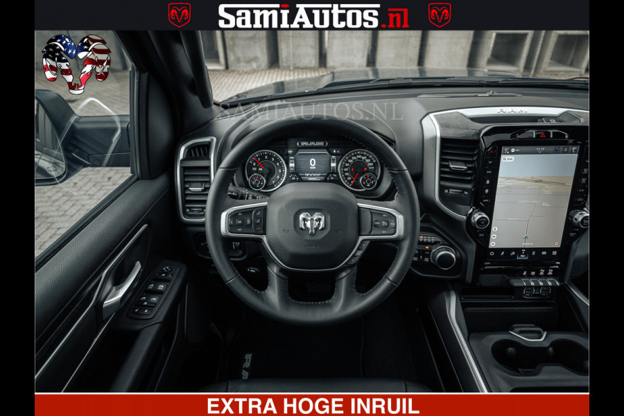 Dodge Ram SPORT | 5.7 V8 4x4 HEMI | PANORAMA DAK | GROOTSCHEM 12 INCH | LPG | Patriot Blue CREW CAB | DUBBELE CABINE | 5 PERSOONS | DC | VOORRAAD NR 2555 - 3325