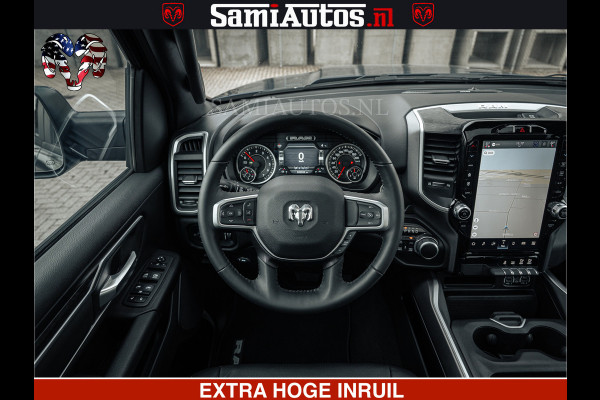 Dodge Ram SPORT | 5.7 V8 4x4 HEMI | PANORAMA DAK | GROOTSCHEM 12 INCH | LPG | Patriot Blue CREW CAB | DUBBELE CABINE | 5 PERSOONS | DC | VOORRAAD NR 2555 - 3325
