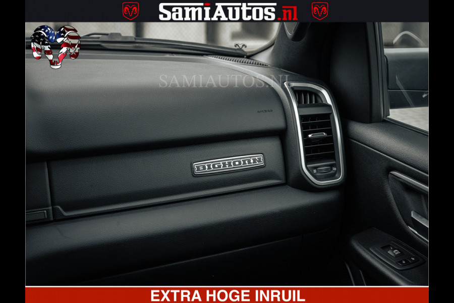 Dodge Ram SPORT | 5.7 V8 4x4 HEMI | PANORAMA DAK | GROOTSCHEM 12 INCH | LPG | Patriot Blue CREW CAB | DUBBELE CABINE | 5 PERSOONS | DC | VOORRAAD NR 2555 - 3325
