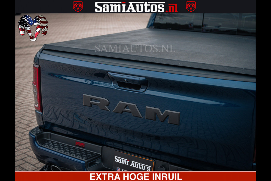 Dodge Ram SPORT | 5.7 V8 4x4 HEMI | PANORAMA DAK | GROOTSCHEM 12 INCH | LPG | Patriot Blue CREW CAB | DUBBELE CABINE | 5 PERSOONS | DC | VOORRAAD NR 2555 - 3325